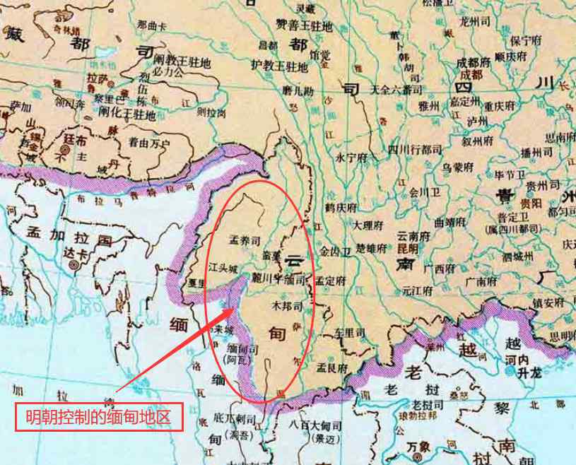 中緬邊界 清朝和英國(guó)劃定中緬邊界時(shí)，失去的領(lǐng)土有多少？