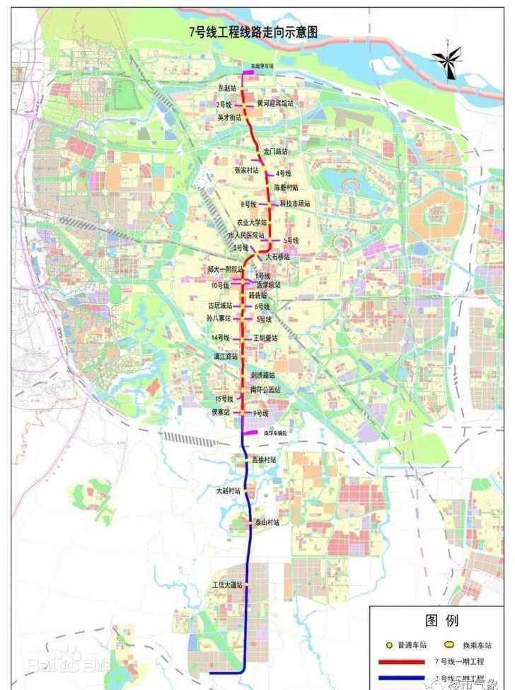 鄭州地鐵7號線 鄭州地鐵7號線一期計(jì)劃3月開工，新鄉(xiāng)或成最大贏家？
