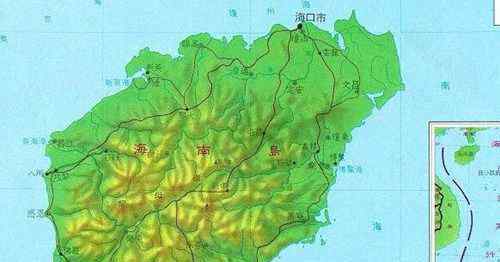 海南島面積多少平方公里 海南島是我國的第幾大島