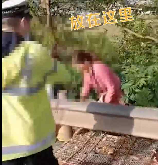 運雞貨車側翻兩女子竟用麻袋偷雞 交警怒斥將其制止 到底是什么狀況？