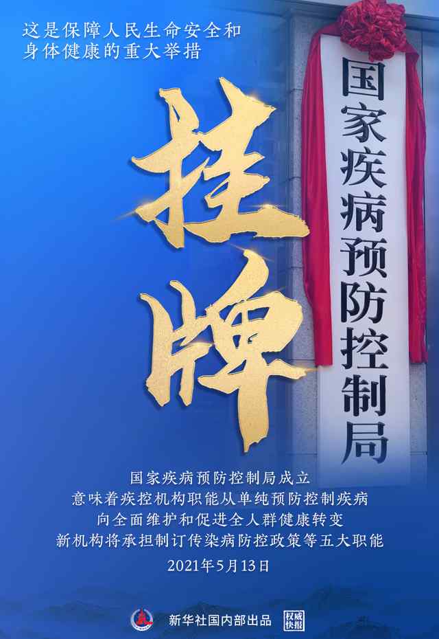 國家疾病預防控制局正式掛牌 積極應對人民健康發(fā)展新需求 事件詳情始末介紹！