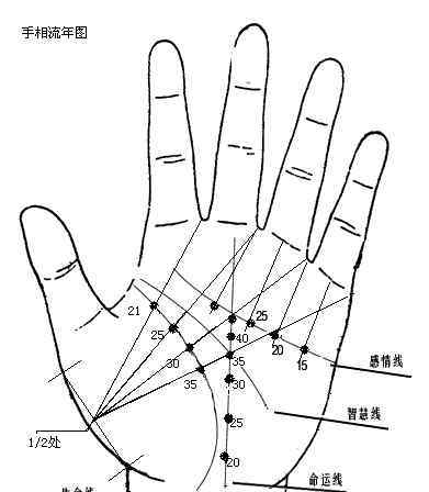 女人手相圖解 女人的好運(yùn)氣，最全最詳細(xì)手相圖解！